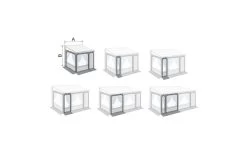 Fiamma Privacy Room / Caravanstore ZIP XL Frontpanel Für Markisenvorzelte 20 Cm -Camping Abenteuer Verkauf 347232 2244355