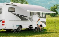 Thule Dachmarkise Omnistor 9200 Creme 4,0 Grau -Camping Abenteuer Verkauf 430085 3080703