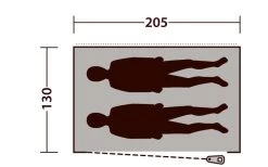 Outwell Freistehendes Innenzelt Blau -Camping Abenteuer Verkauf 439200 3116115