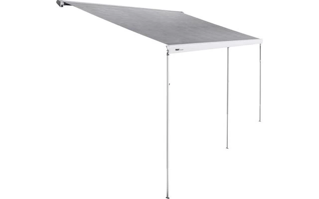 Thule Omnistor 6300 Weiß 2,6 M Grau Dachmarkise 4 Thule Omnistor 6300 Weiß 2,6 M Grau Dachmarkise – Bild 2