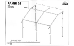 Brand Pamir S Teilzelt 250 X 215 Cm Größe 2