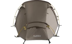 Tambu Natuna 2 Personen Trekking Tunnelzelt Braun -Camping Abenteuer Verkauf 575951 3933663