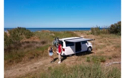 Fiamma F45s Deep Black Markise 190 Grau -Camping Abenteuer Verkauf 602503 4405187