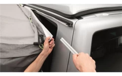 Outwell Touring Connect Kederschiene Set 4 Teilig Schwarz Grau 7 Bis 5 Mm -Camping Abenteuer Verkauf 666744 4634943