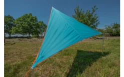 Bent Zip-Canvas Single Verbindbares Sonnensegel 250 X 250 X 250 Cm Türkis -Camping Abenteuer Verkauf 692213 4862576 2