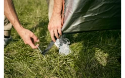 Vickywood Duschzelt Mit Regenhaube 100 Cm Schwarz -Camping Abenteuer Verkauf 696239 4715339