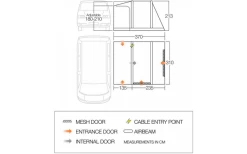 Vango Kela Air TC Low -Camping Abenteuer Verkauf 703439 4851116