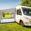 Fiamma Side W Pro Shade Seitenwand Mit Großem Fenster Für Fiamma F45 / F65 / F80s Right -Camping Abenteuer Verkauf 718706 4898744