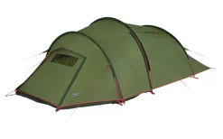 High Peak Falcon 3 LW Lightweight 3 Personen Tunnelzelt Aluminium Gestänge Olive/rot -Camping Abenteuer Verkauf 733028 4904024