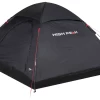 High Peak Monodome XL Freistehendes Einfachdach Kuppelzelt 4 Personen Schwarz -Camping Abenteuer Verkauf 733790 5033969
