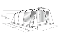 Outwell Greenwood 5 -Camping Abenteuer Verkauf 736949 4959530