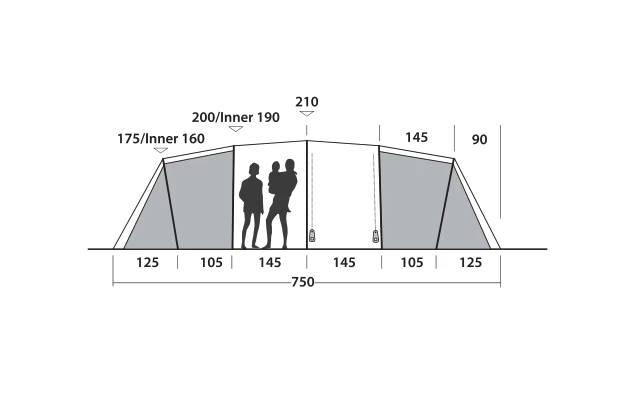 Easy Camp Huntsville Twin 800 Tunnelzelt Für 8 Personen 8 Easy Camp Huntsville Twin 800 Tunnelzelt Für 8 Personen – Bild 6