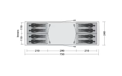 Easy Camp Huntsville Twin 800 Tunnelzelt Für 8 Personen 15 Easy Camp Huntsville Twin 800 Tunnelzelt Für 8 Personen -Camping Abenteuer Verkauf 782504 5172620