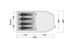 Easy Camp Huntsville 400 Tunnelzelt Für 4 Personen 14 Easy Camp Huntsville 400 Tunnelzelt Für 4 Personen -Camping Abenteuer Verkauf 782846 5185703