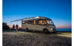 Fiamma F80L 450 Markise Gehäusefarbe Titanium Tuchfarbe Royal Blue 450 Cm -Camping Abenteuer Verkauf 804077 5265632