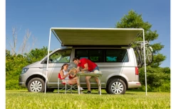 Fiamma F35 Pro 180 Markise Gehäusefarbe Titanium Tuchfarbe Royal Grey 180 Cm -Camping Abenteuer Verkauf 808142 5277365