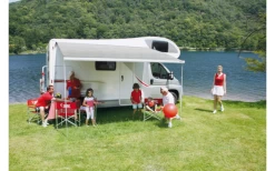 Fiamma F45L 450 Markise Gehäusefarbe Polar White Tuchfarbe Royal Grey 450 Cm -Camping Abenteuer Verkauf 808556 5279069