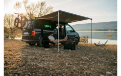 Fiamma F45s 300 Markise Für VW T5/T6/Multivan/Transporter Tuchfarbe Royal Grey Long WB 300 Cm Gehäusefarbe Titanium Linkslenker -Camping Abenteuer Verkauf 808874 5279267