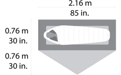MSR Hubba NX Tent V6 Faltzelt 1 Person -Camping Abenteuer Verkauf 819893 5303735