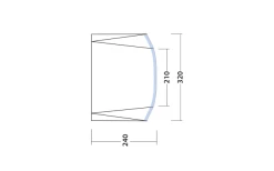 Outwell Zelt Touring Shelter Air -Camping Abenteuer Verkauf 823685 5319695